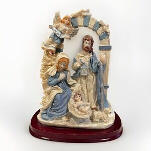 Vintage Holy Family Nativity Christmas Collection by‎ Lincolnshire Holiday Decor